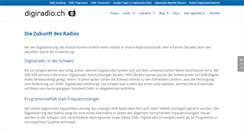 Desktop Screenshot of digiradio.ch