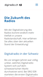 Mobile Screenshot of digiradio.ch